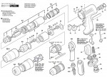 Bosch 0 607 161 506 400 WATT-SERIE Pn-Drill - (Industr.) Spare Parts